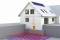 Model: huis met verwarming
