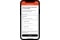 De afbeelding toont de mobiele weergave om een apparaat te selecteren via ViGuide